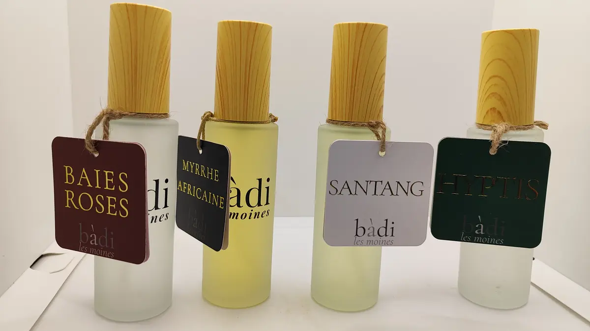 Les quatre parfums d'ambiance de Bàdi