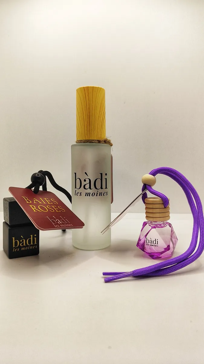 Baies roses : spray 50 ml et diffuseur 8 ml